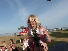 Spring Break Whipped Cream Fun