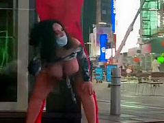 King Nasir And Queen Rogue In Xxx - Adventure In Time Square With