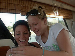 Cute Girls Going on a Naked Boat Ride Around Tampa Bay