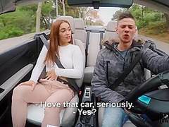Ginebra Bellucci And Thomas Hyka - Car Fuck With Spanish Chick