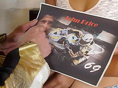 Biker Bangs Fan's Asshole - PornWorld