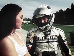 Biker Bangs Fan's Asshole - PornWorld
