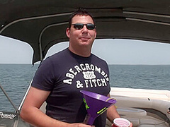 Naked Boating Spring Breakers South Padre Island Texas