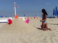 Kobi Brian And Gina Valentina - And Lesbian - Blonde - Brunette - Beach - Bikini - Ass Licking - Face Sitting - Masturbation - Scissoring - Sixty-nine - Dswap