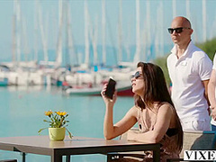 Bored Rich Girl Seeks Distraction While Hubby With Little Caprice And Christian Clay