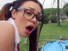 Prankish Vixen In Glasses Gets Bonk - Jordi El Nino Polla And Martina Smeraldi