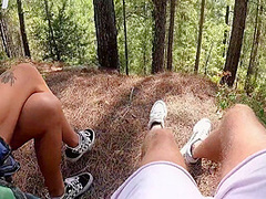 Stepsister Sucked Me Off And Let Me Fuck Her Ass In The Mountains