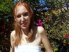 Two Young Horny Girls Share One Big Cock And Masturbates