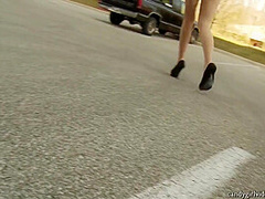 Hollis Ireland - Paparazzi Upskirts