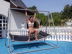 Anna Rose In Amazing Leggy Teen Play Time