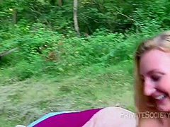Hot Skinny Milf Outdoor Porn Video