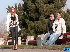 One Drink Turns Into A Really Rough Anal Threesome