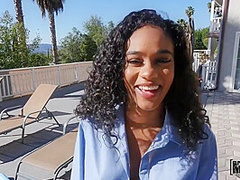 Ebony Tight Minx In Pov Porn Scene - Jake Adams And Scarlit Scandal