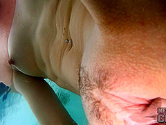 Jacuzzi Rooftop Underwater Masturbation With Hot Katya G Finishing In Shower