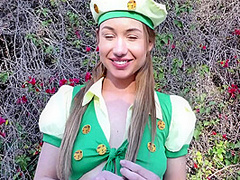 Dutch Petite Baddie Loves It Deep