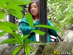 Followed Asians Urinate - Voyeur Porn Clip
