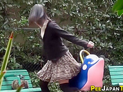 Followed Asians Urinate - Voyeur Porn Clip