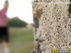 Followed Asians Urinate - Voyeur Porn Clip
