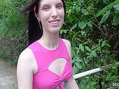 Skinny German College Girl Pickup And Casting Fuck - German Scout And Runa Charm