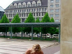 Celine Outdoor Public - Horny Blonde