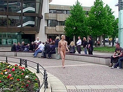 Celine Outdoor Public - Horny Blonde