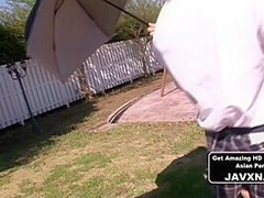 Japanese Teen Fucked Outside