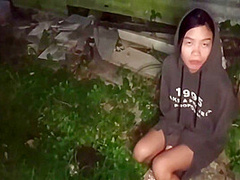 Ashia Ho - Asian Girl With No Home Will Be Shaved, Fucked Face And Treated Nicely 10 Min