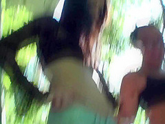 Boot licking in the forest by Foot Girls