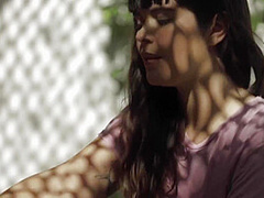 Juan Lucho - Asian Hottie Katana Sucks Off Hung Tattooed Stud Before Outdoor Fucking