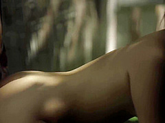 Juan Lucho - Asian Hottie Katana Sucks Off Hung Tattooed Stud Before Outdoor Fucking