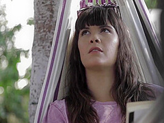 Juan Lucho - Asian Hottie Katana Sucks Off Hung Tattooed Stud Before Outdoor Fucking