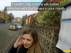 Stella Cox - An Officer Not A Gentleman. Stunning Busty Brunette Cant Resist