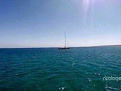 Russian Girls In Orgy On The Boat