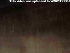 Before Going Inside To Bang The Brunette Strips Outdoors And Exposes Her Big Black Ass