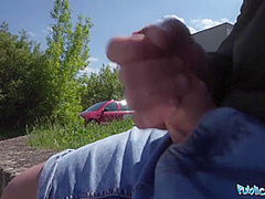 Athenea Rose And Martin Gun In Cute Looking Colombian Babe Is Fucked Outdoors In Public 12 Min