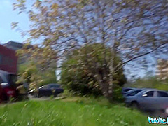 Athenea Rose And Martin Gun In Cute Looking Colombian Babe Is Fucked Outdoors In Public 12 Min