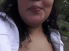 Nirvana Lust - Bbw Sucks 2 Cocks In Public Park