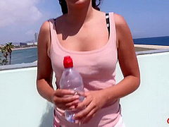 Natural Latina Girl Linda Pickup And Rough Fuck At Real Street Casting