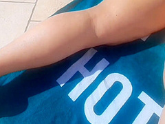 Selenas Beautiful Naked Outdoor Posing