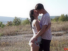 Surprise Fuck In The Open