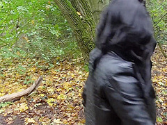 Kick for the poor male slave by Femdom Austria