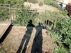 Outdoor Pov Doggy Style Fuck With A Strang With Cosette Ibarra And Henessy S