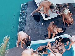 Deviant Pornstars Incredible Group Sex Movie