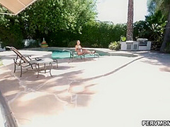 Huge Boobs And Perv-mom In Massaging Stepmoms Breasts And Naughty Hoochie-coochie