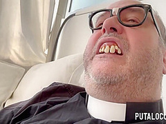 Pecadora Boliviana Es Castigada Y Follada Por Cura Damian 11 Min