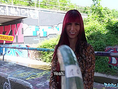 Bubble Butt And Wet Pussy Public Sex - Pretty Face