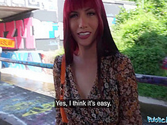 Bubble Butt And Wet Pussy Public Sex - Pretty Face