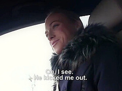 Teen Has Front Seat Sex In Stockings And Doggy Style With Kristal Kaytlin