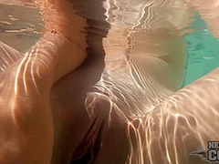 Blondie Amelia Miller Underwater Dildo Blasting Herself And My Helping Hand