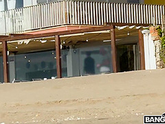 Moreno Beach Fuck Session With Katrina Moreno